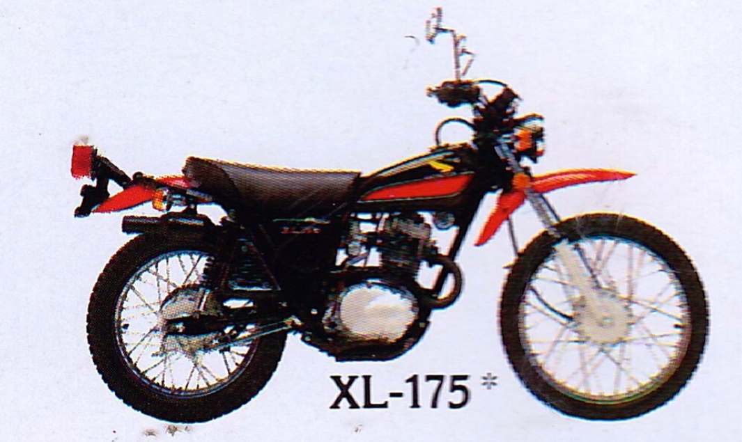 Honda XL 175 technical specifications